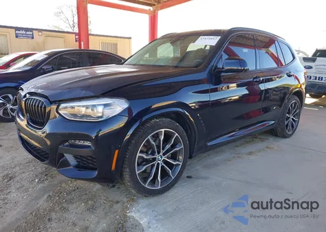 2021 BMW X3 xDrive30I z USA, uszkodzony, nr VIN 5UXTY5C08M9H51154
